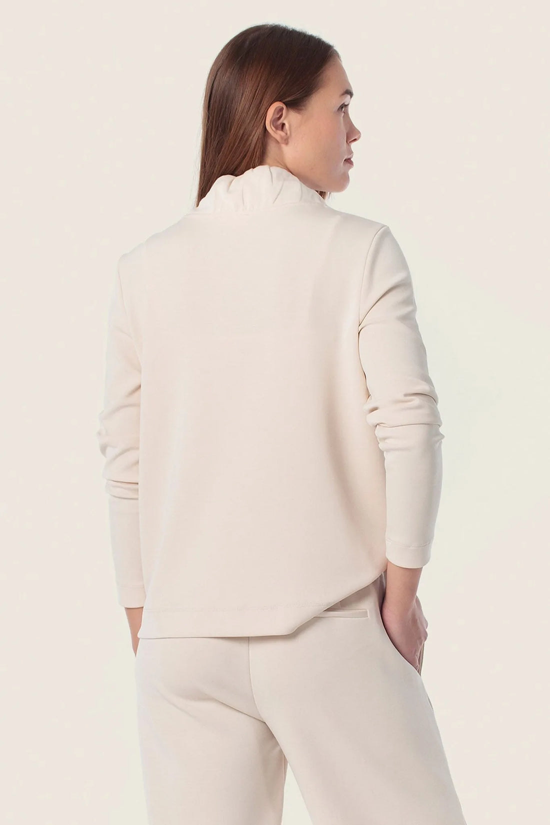 Gerry Weber Beige Sand Women Hoodie SKU: N66001_129 Image 02