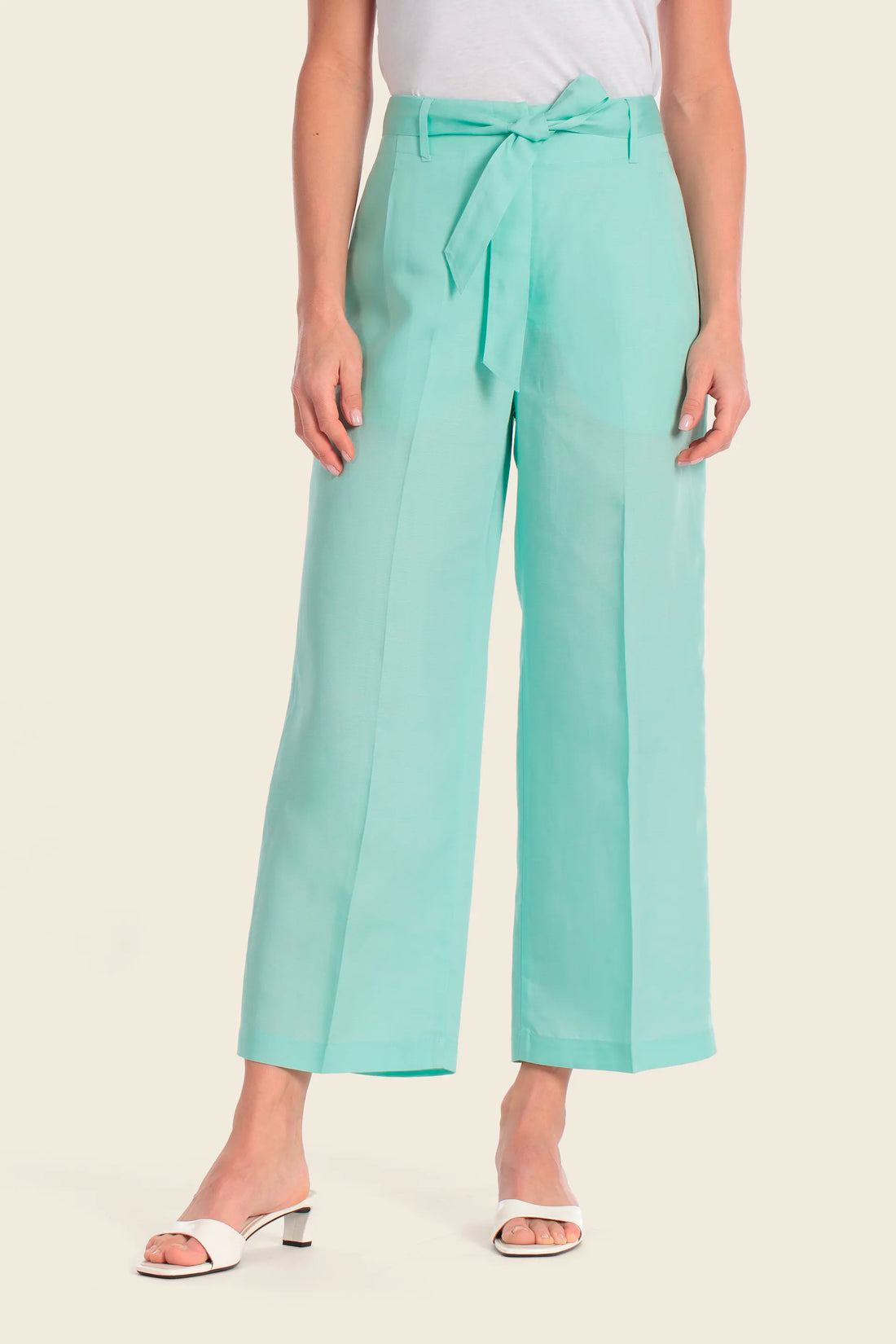 Gerry Weber Green Hazy Tea Women Comfy Trouser SKU: N67009_635 Image 01