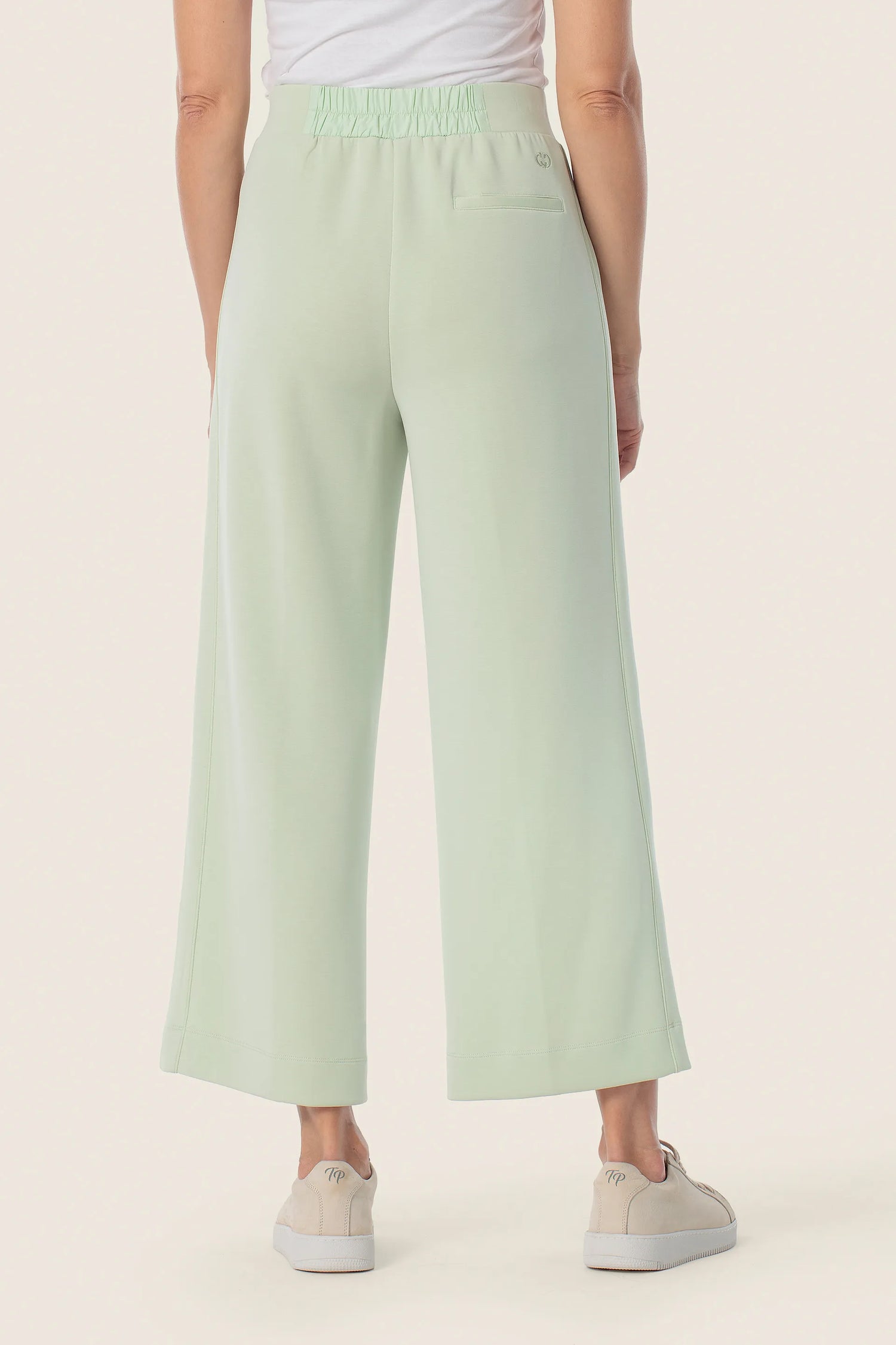 Gerry Weber Green Mint 0 Green Cropped Sweatpants SKU: N67012_218 Image 02