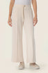 Gerry Weber Beige Sand 0 Cropped Wide Leg Sweatpants SKU: N67017_129 Image 01
