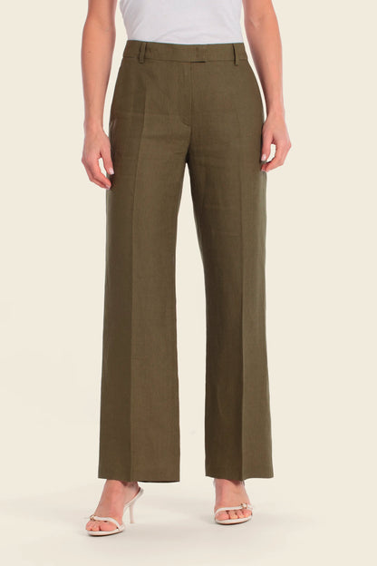 Gerry Weber Green Jungle 0 Green Dress Trousers SKU: N67021_174 Image 01