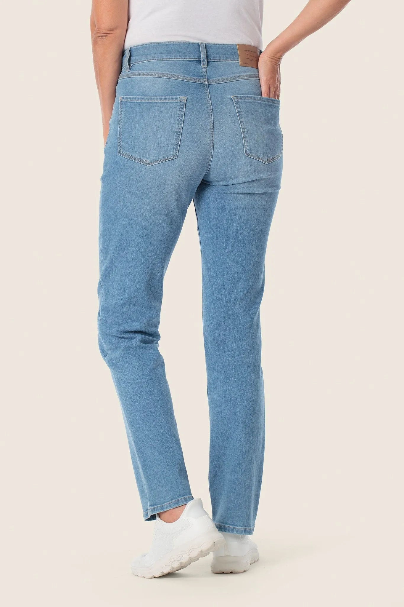 Gerry Weber Blue Indigo Women Trousers SKU: N67027_146 Image 03