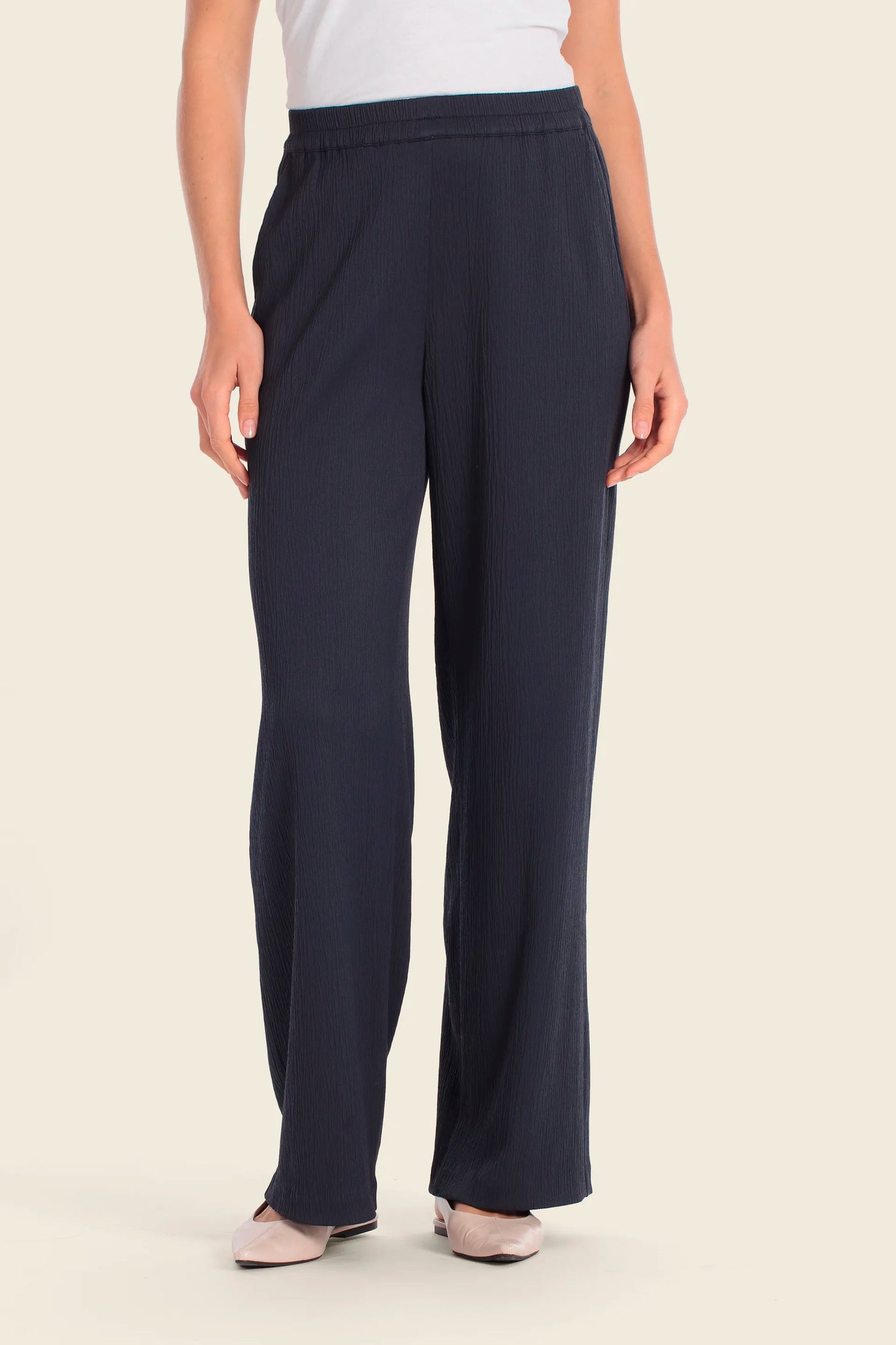 Gerry Weber Blue Night Women Wide Trouser SKU: N67055_246 Image 01
