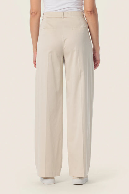 Gerry Weber Beige Sand 0 Beige Basic Trousers SKU: N67089_129 Image 02