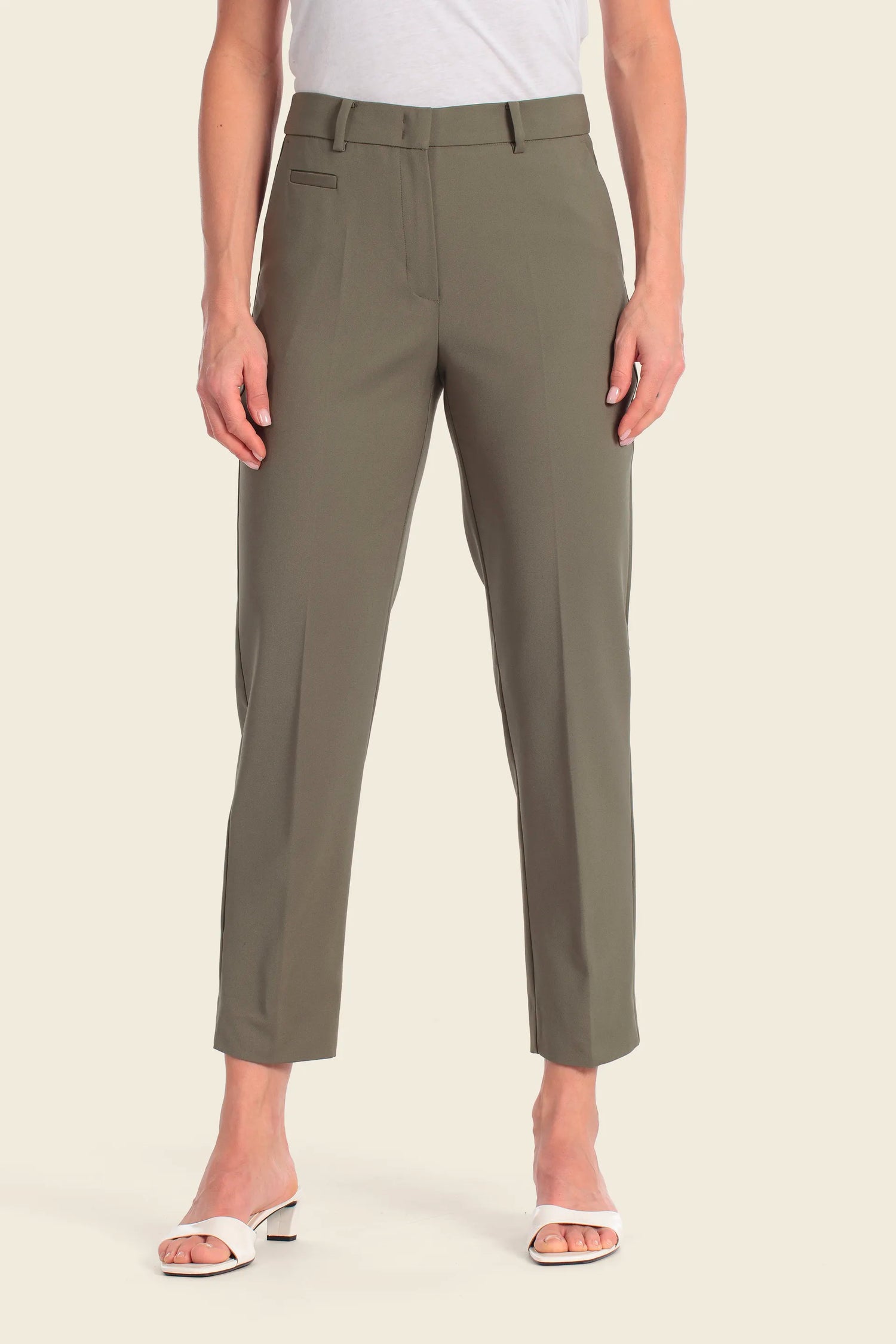 Gerry Weber 0 0 Cropped Trouser SKU: N67103_155 Image 01