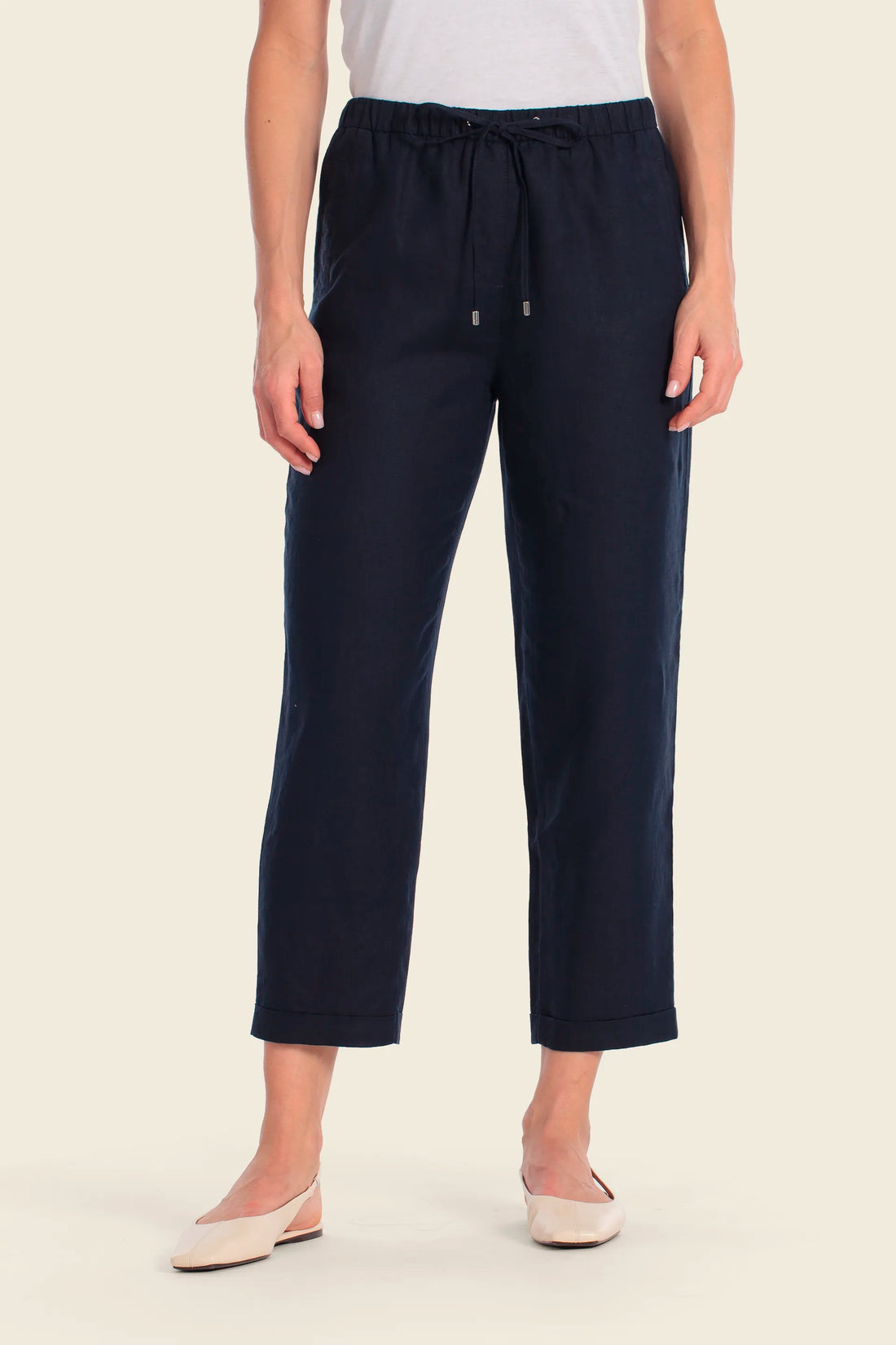 Gerry Weber Blue Night Women Capri Trouser SKU: N67166_246 Image 01