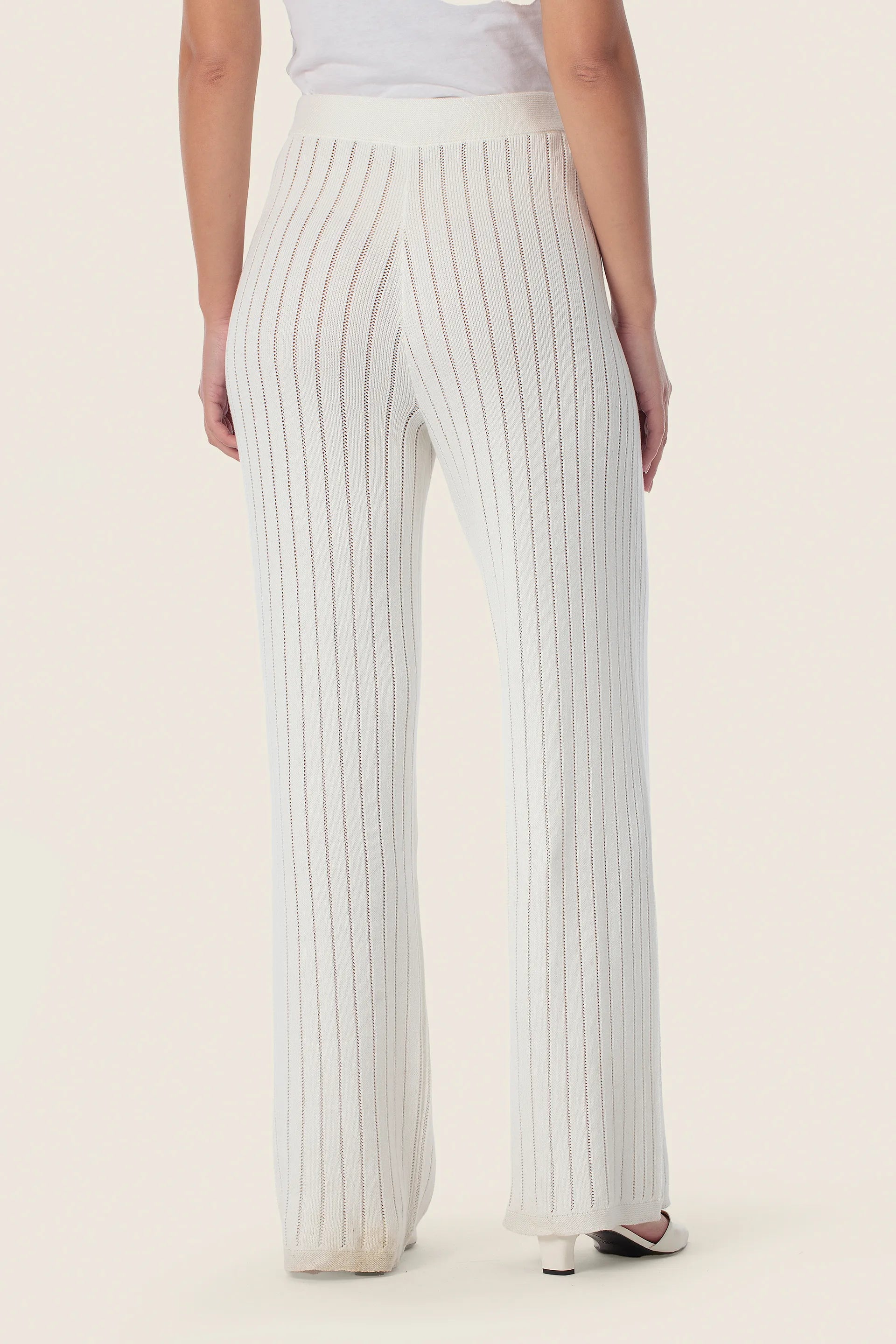 Gerry Weber White Off White 0 Knitted Trousers Set SKU: N67600_121 Image 02