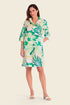Gerry Weber Butterfloral Print 0 Shirt Style Printed Dress SKU: N68531_623 Image 01