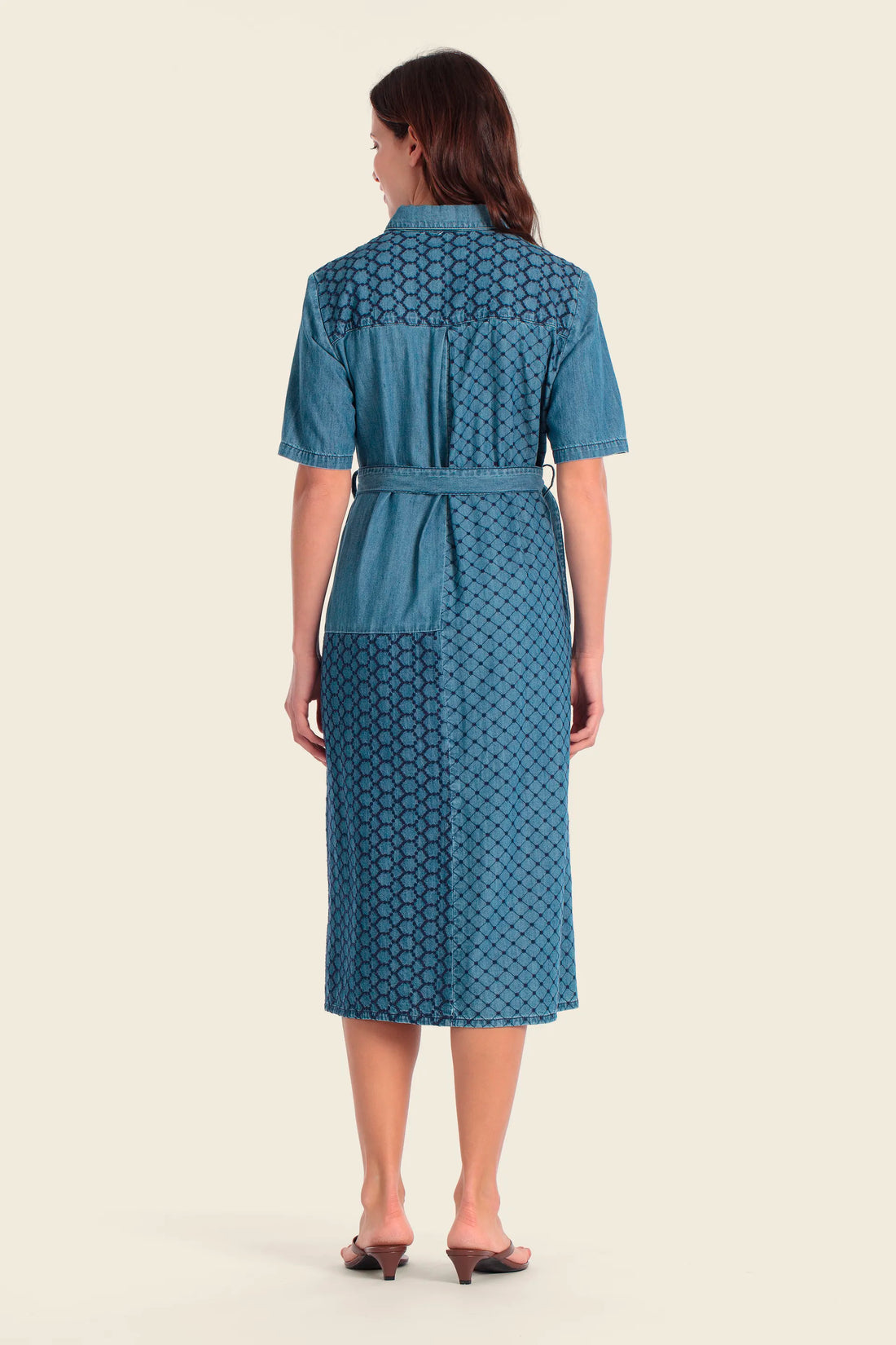 Gerry Weber Blue Medium Denim Women Denim Dress SKU: N68654_396 Image 02