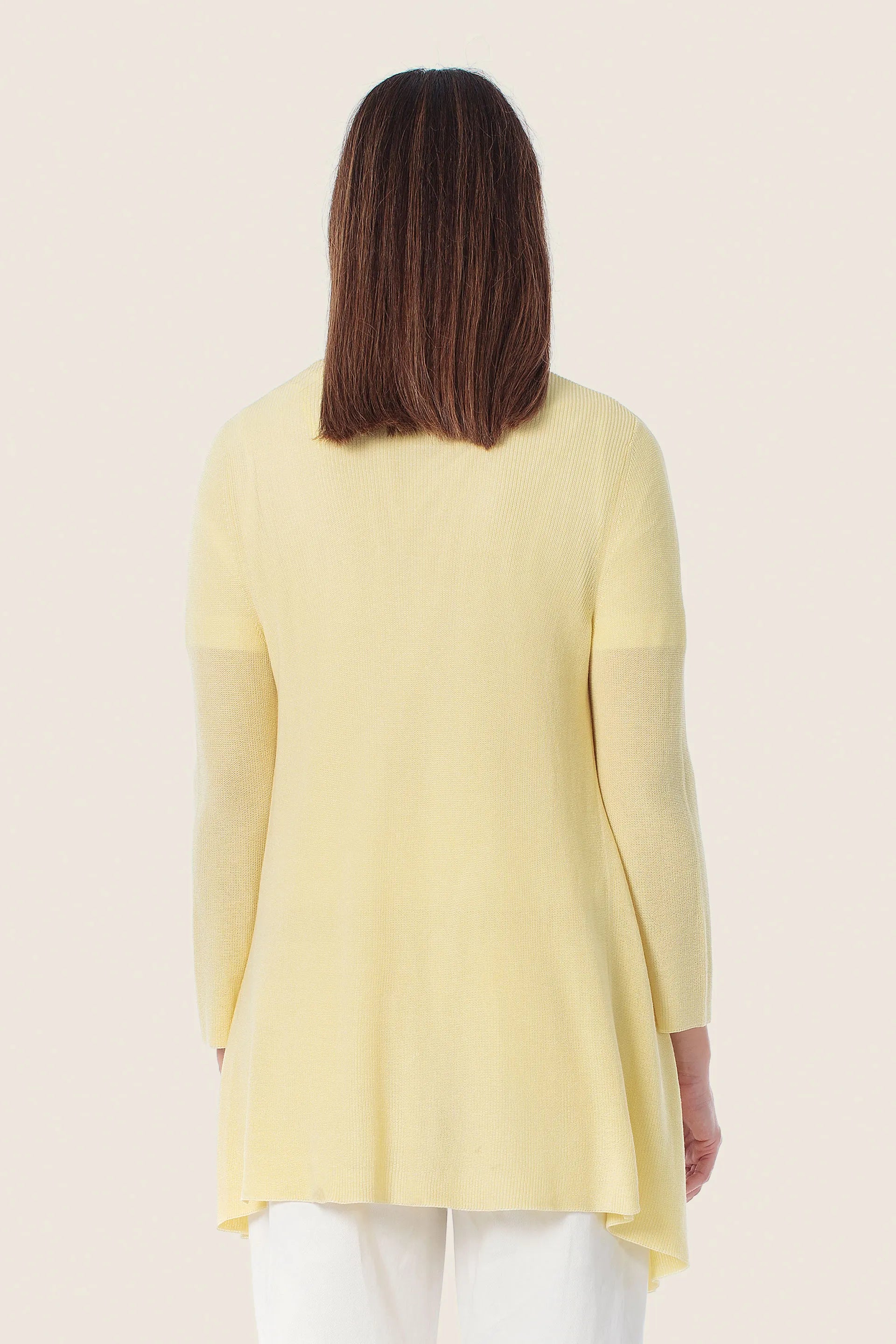 Gerry Weber Yellow Vanilla 0 Pink Knitted Cadigan SKU: N68780_209 Image 02