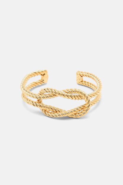 Luisa Spagnoli Oro Women Navigero - Brass Cuff Bracelet SKU: NAVIGERO_0002 Image 01