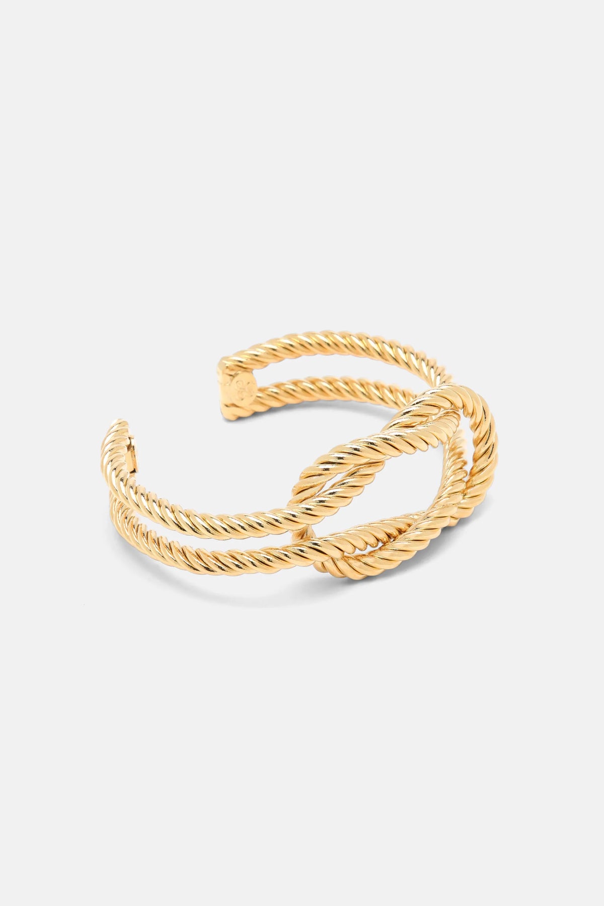 Luisa Spagnoli Oro Women Navigero - Brass Cuff Bracelet SKU: NAVIGERO_0002 Image 03