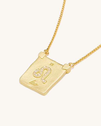 JW PEI_Gold_Zodiac Pendant Necklace_NE005-1_Gold_11