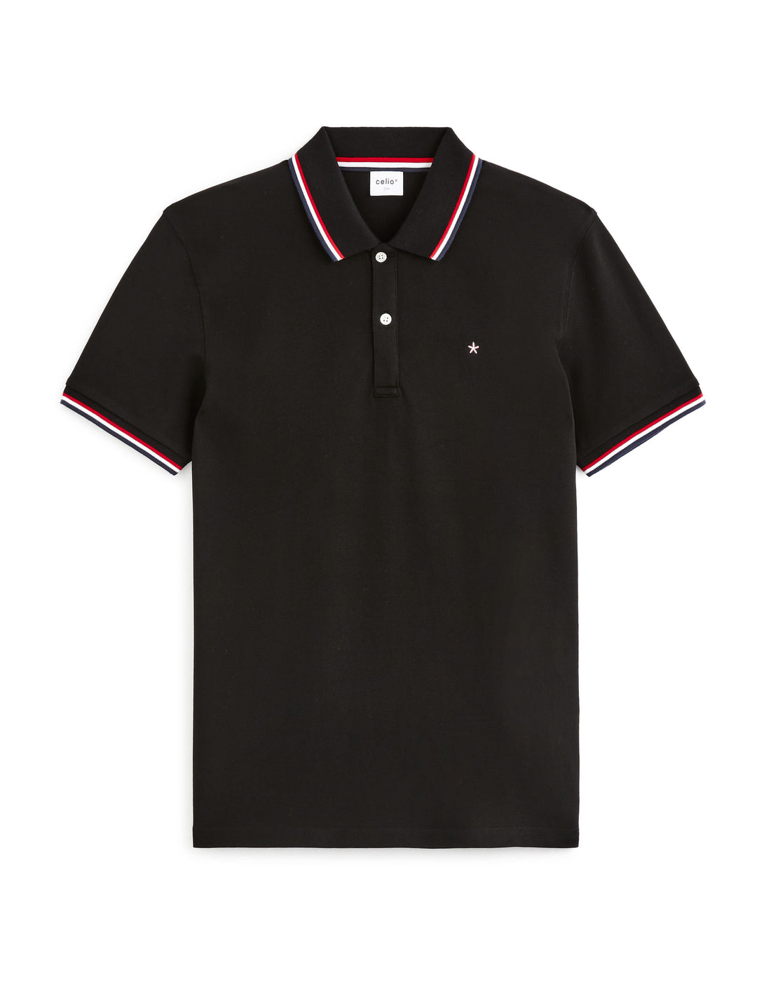 Stretch Cotton Slim Pique Polo Shirt_01