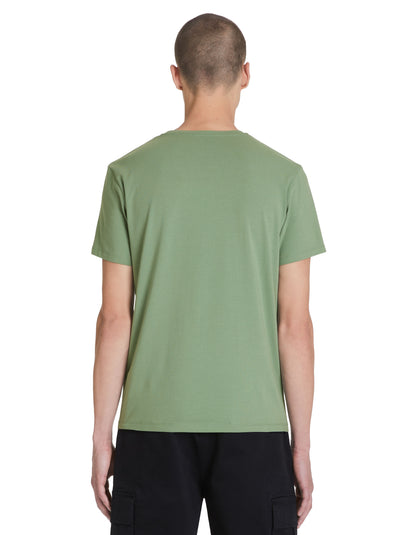 Slim-Neck Stretch Cotton T-Shirt_04