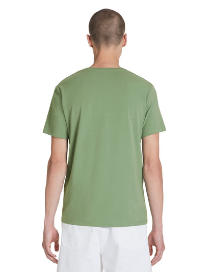 V-Collar Slim T-Shirt In Stretch Cotton_03