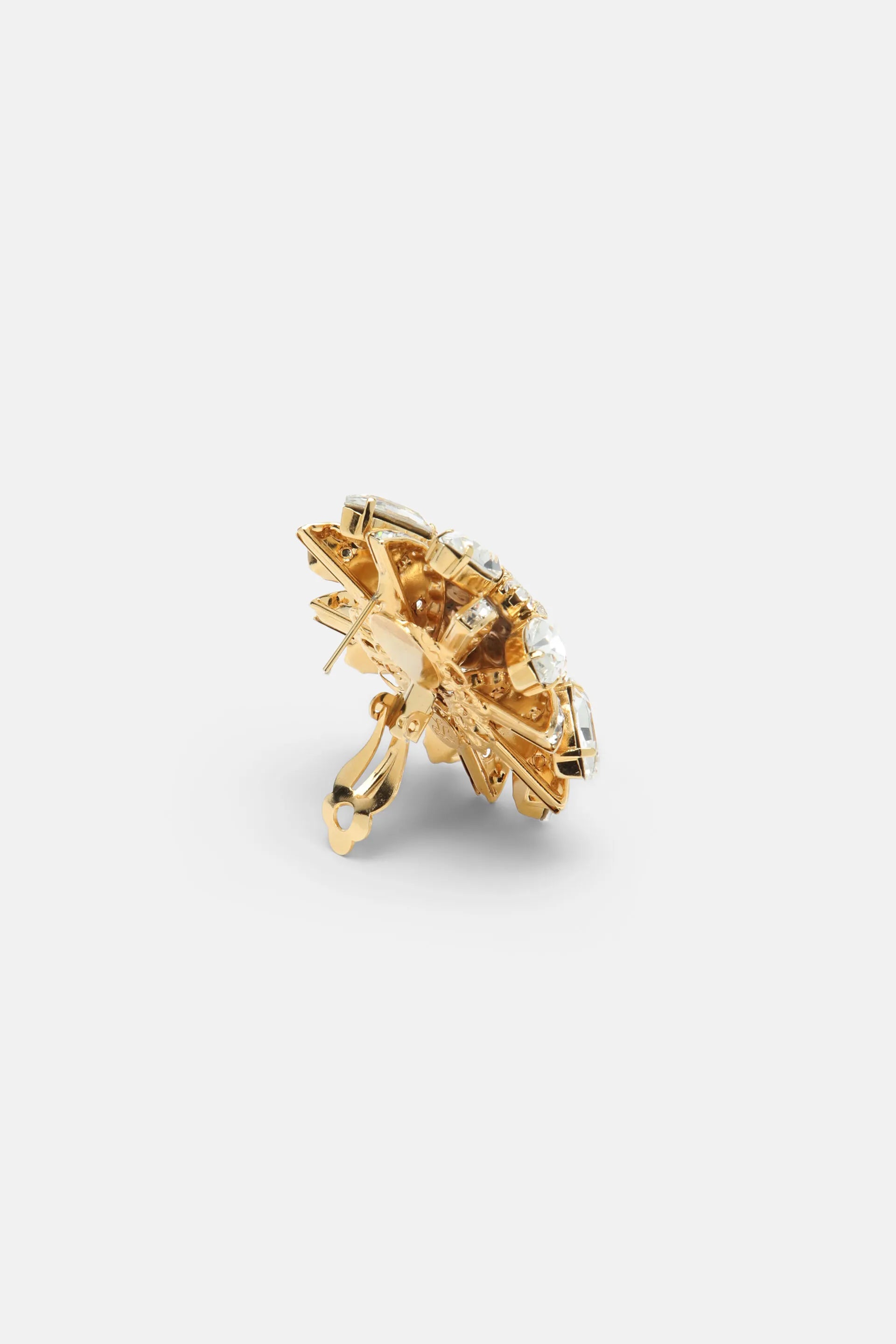 Luisa Spagnoli Nickel/Oro Women Neurina - Stud Earrings SKU: NEURINA_0001 0002 Image 03