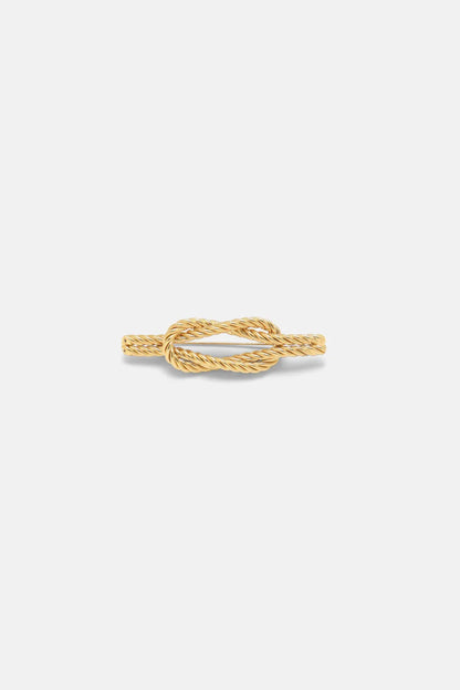 Luisa Spagnoli Oro Women Nolanite - Knot Brooch SKU: NOLANITE A_0002 Image 01