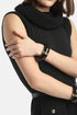 Luisa Spagnoli_Black_Nomaglio - Cuff Bracelet_NOMAGLIO A_0102 0002_01