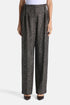 Luisa Spagnoli Var Spinato T.Moro Women Oderisi Loose-Fit Herringbone Pants - Fashion Show SKU: ODERISI_3368 Image 01
