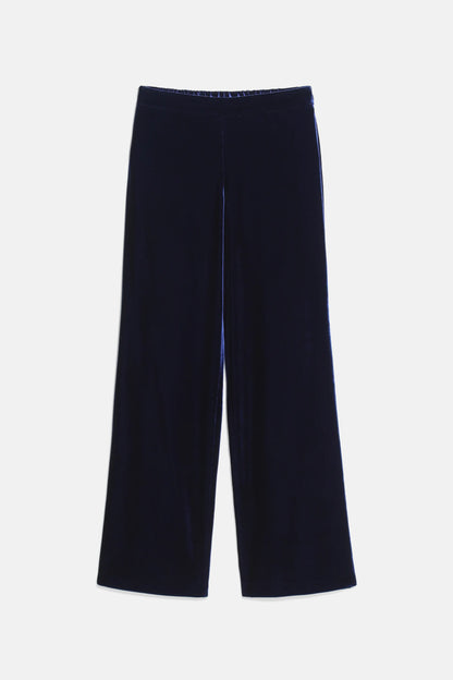 Luisa Spagnoli Blu Women Offida Elegant Regular-Fit Pants SKU: OFFIDA_1221 Image 04