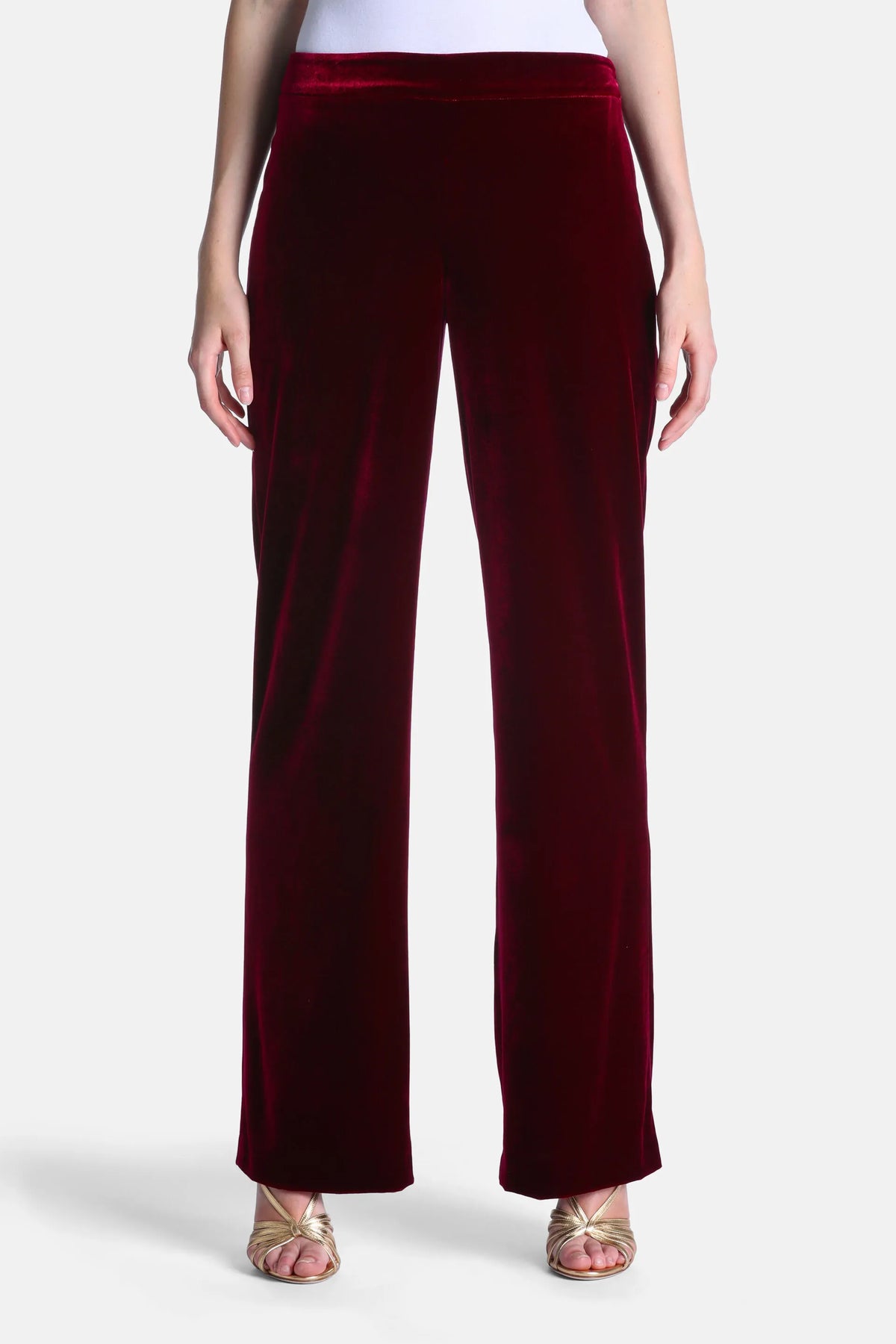 Luisa Spagnoli Rubino Women Offida - Elegant Regular-Fit Pants SKU: OFFIDA_2446 Image 01