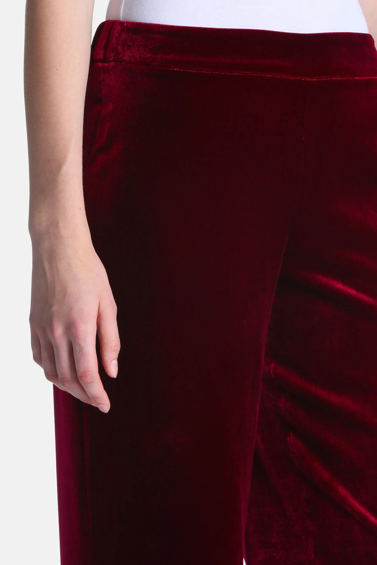 Luisa Spagnoli Rubino Women Offida - Elegant Regular-Fit Pants SKU: OFFIDA_2446 Image 03