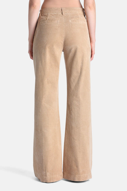 Luisa Spagnoli Sabbia Women Olap - Flared Corduroy Pants SKU: OLAP_1168 Image 02