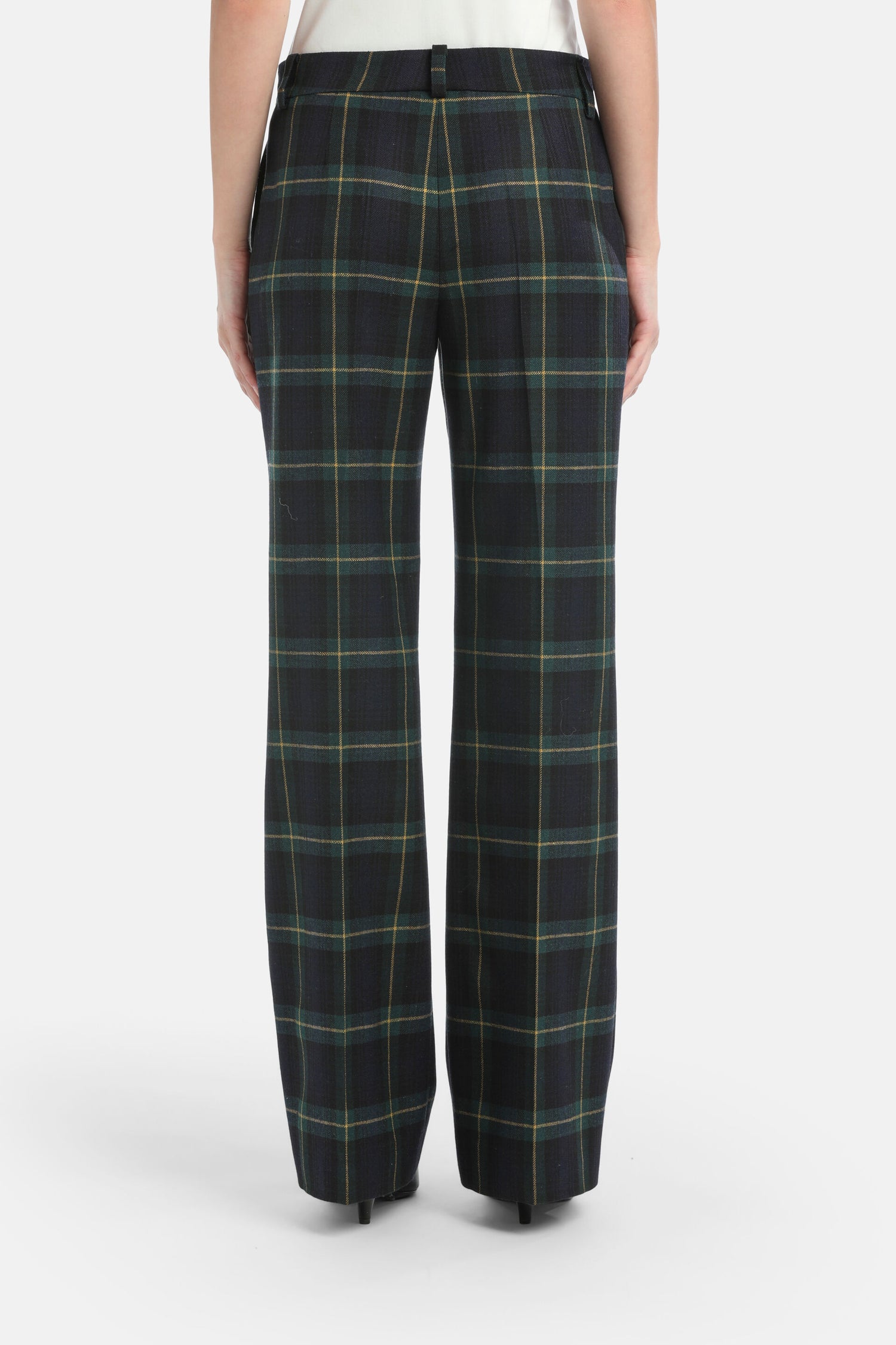 Luisa Spagnoli_Var Verde Blu_Oleggio - Wide-Leg Wool Trousers_OLEGGIO_3011_02