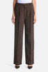 Luisa Spagnoli Var Marrone Women Olinda - Regular-Fit Pants with Pleats SKU: OLINDA_3404 Image 01