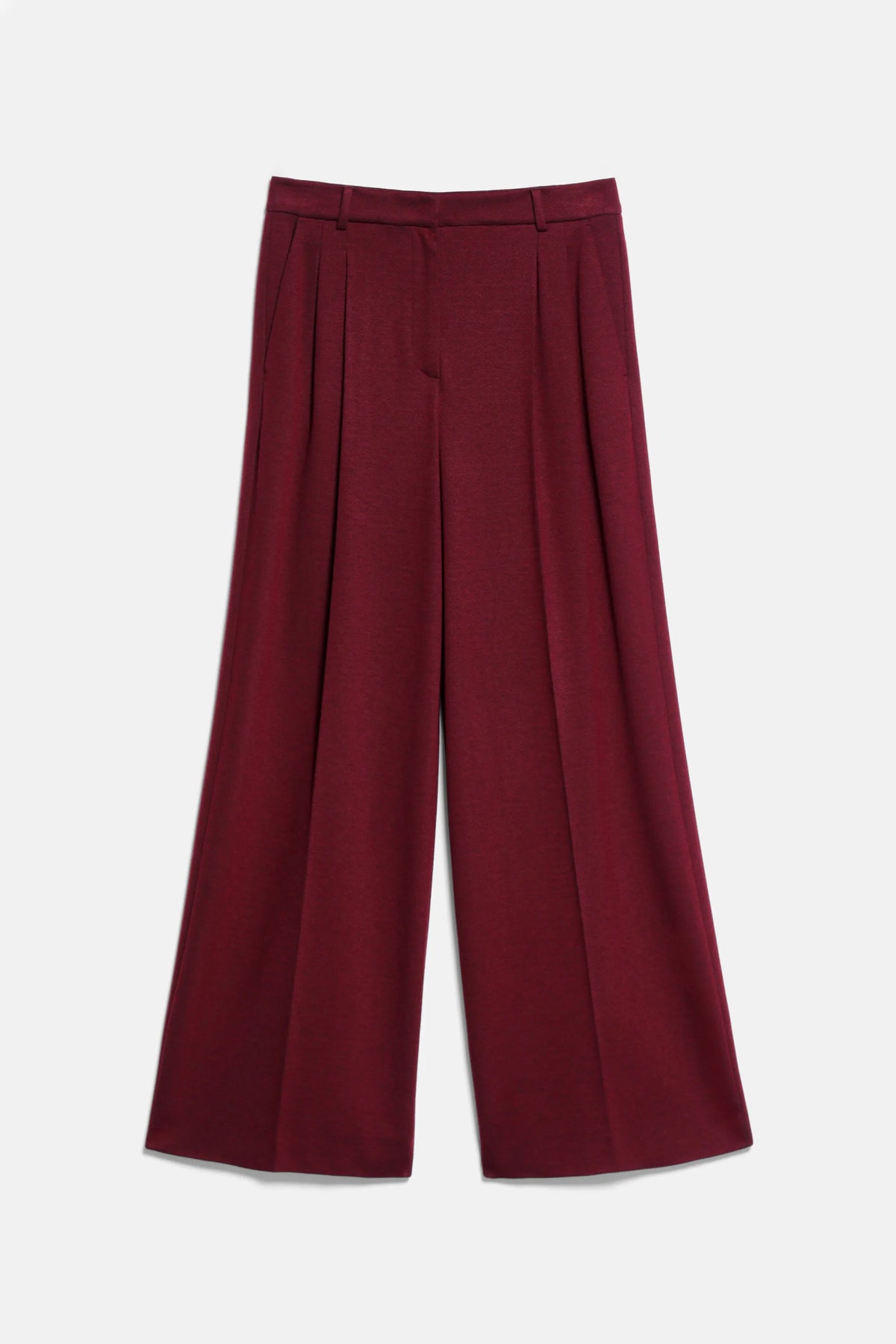 Luisa Spagnoli Vinaccia Women Olite - Wide-Leg Pleated Pants SKU: OLITE_2453 Image 04