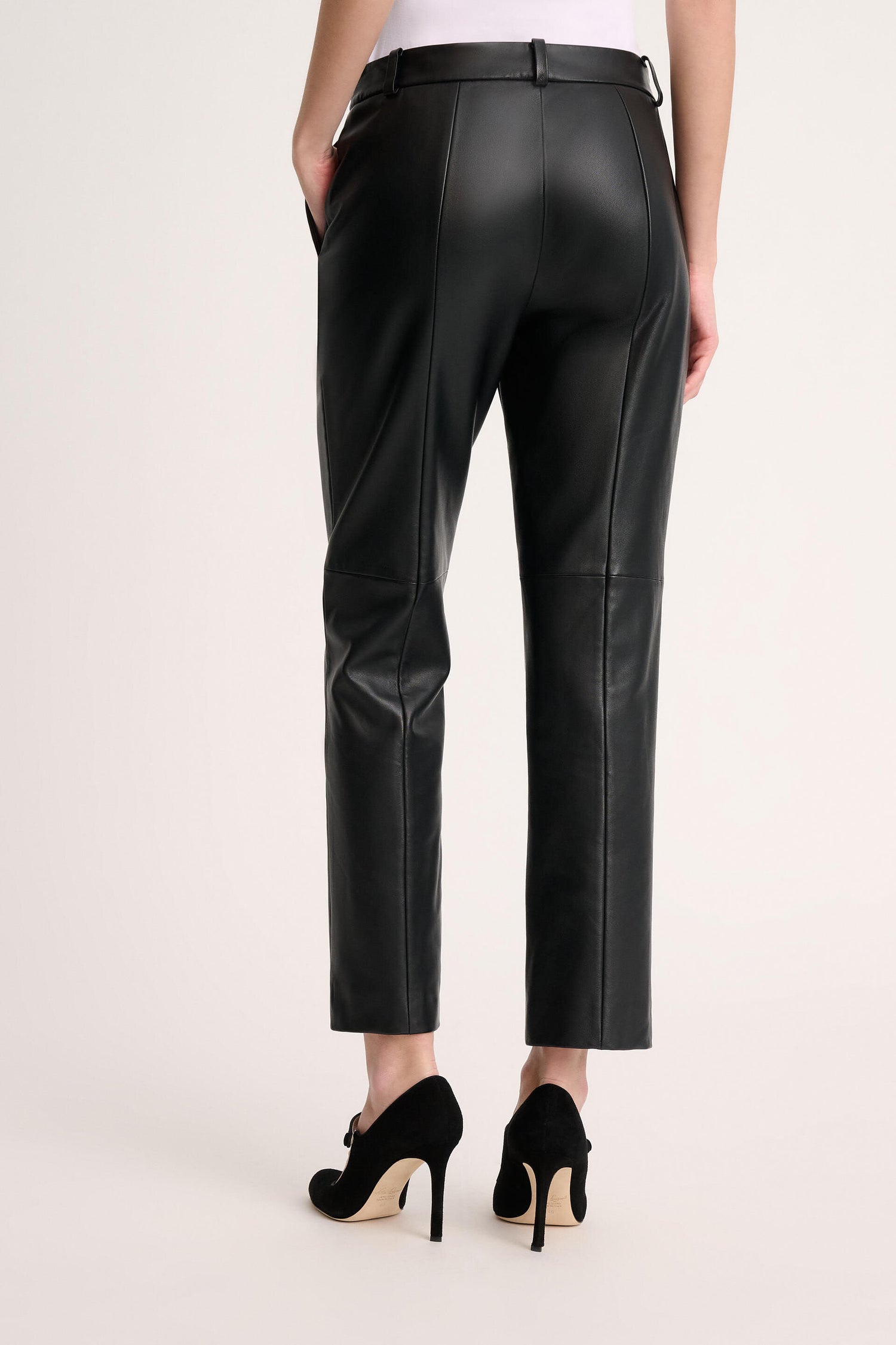 Omonimo Cropped Leather Pants_OMONIMO_0101_02