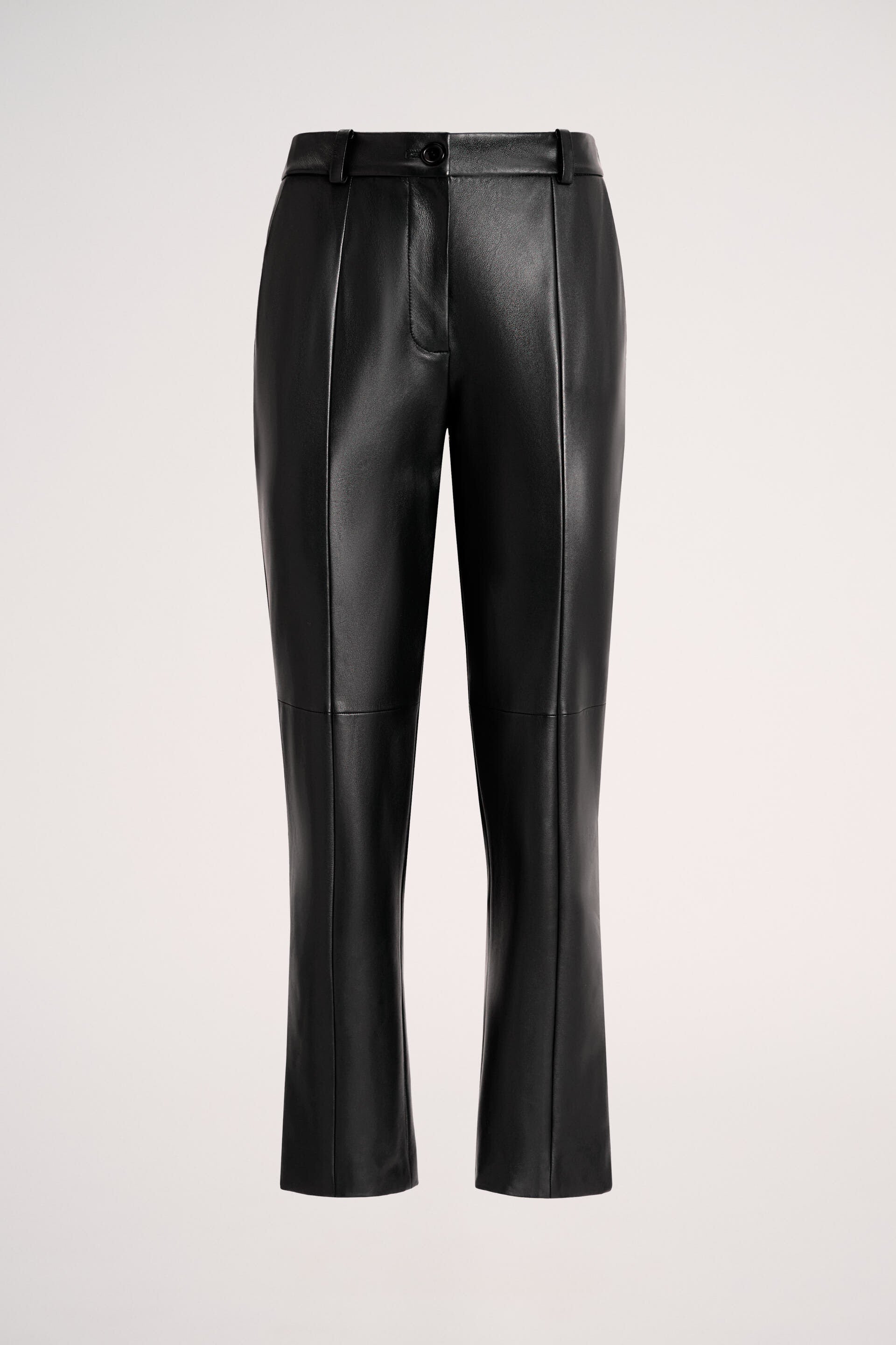 Omonimo Cropped Leather Pants_OMONIMO_0101_05