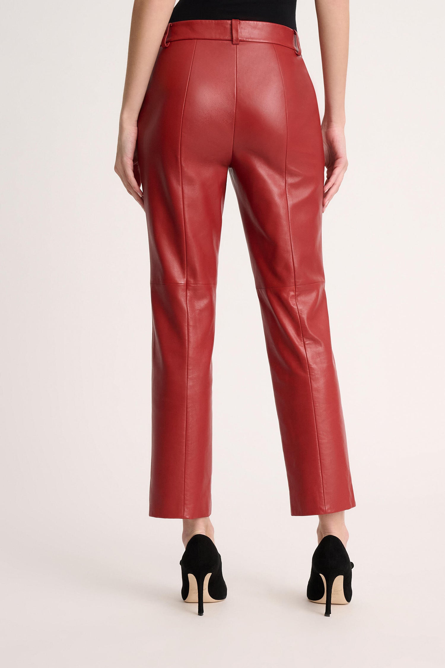 Omonimo Cropped Leather Pants_OMONIMO_1696_02