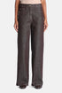 Luisa Spagnoli Marrone Women Opaglio - Regular-Fit Jeans with Heraldic Buttons SKU: OPAGLIO_0927 Image 01