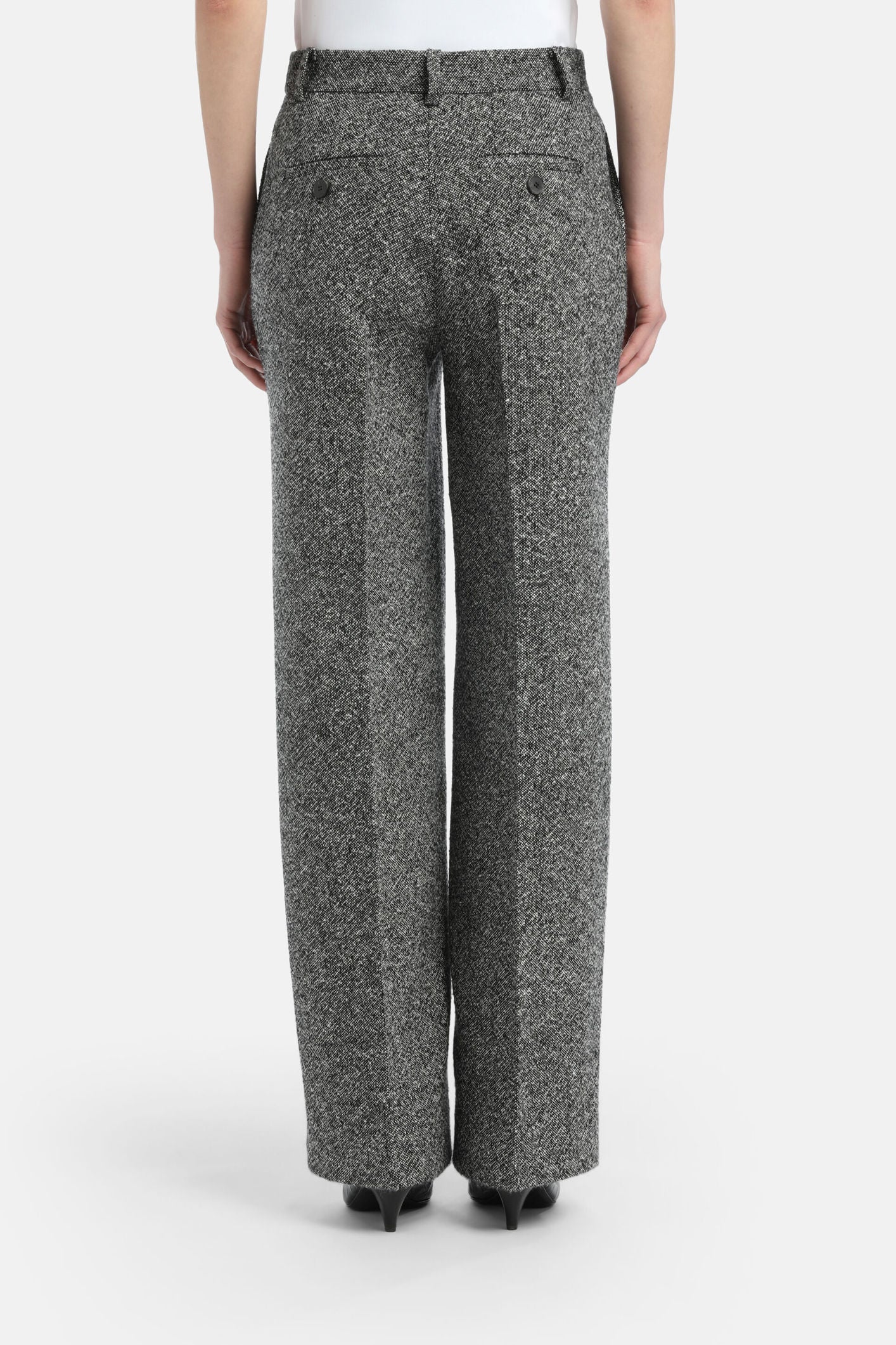 Luisa Spagnoli_Var Nero Panna_Ortanello - MŽlange Trousers Ð Fashion Show_ORFANELLO_3988_03