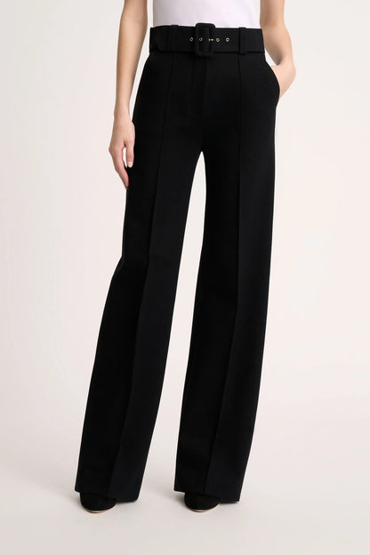 Luisa Spagnoli_Black_Osten - Jersey Trousers_OSTEN D_0101_01