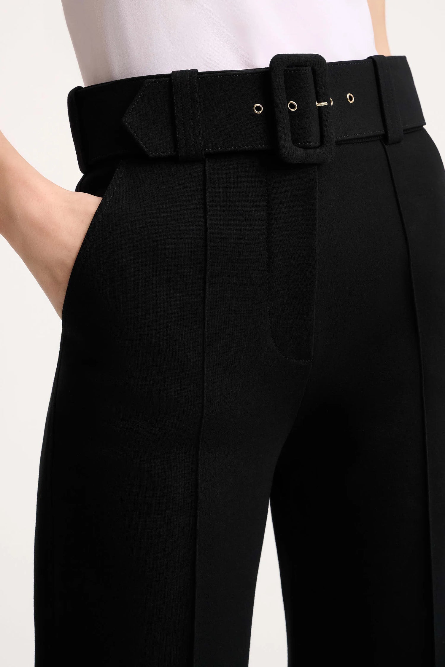Luisa Spagnoli_Black_Osten - Jersey Trousers_OSTEN D_0101_03