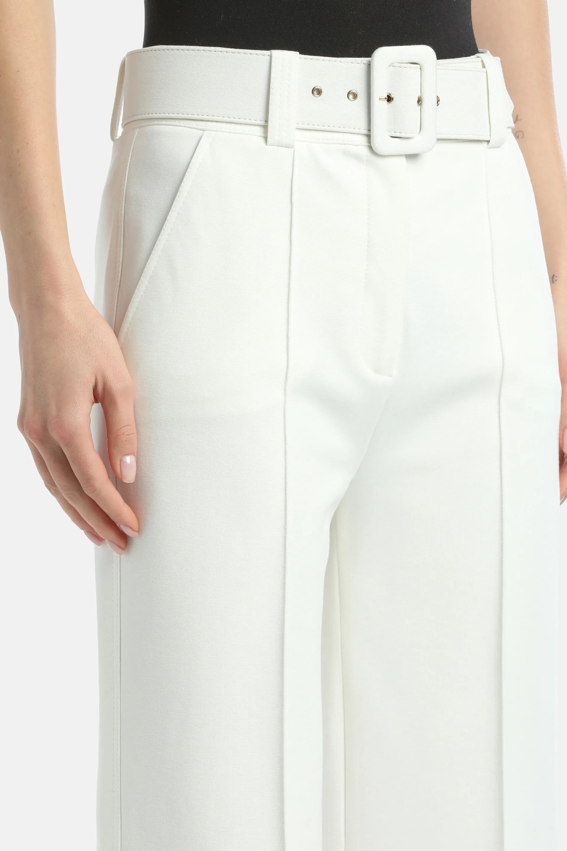 Luisa Spagnoli_Cream_Osten - Jersey Trousers_OSTEN D_0202_03