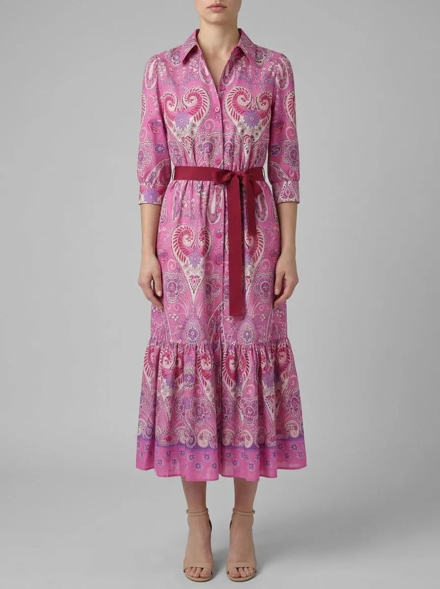 Luisa Spagnoli_0_Pampa - Midi Shirt Dress_PAMPA_3182_00