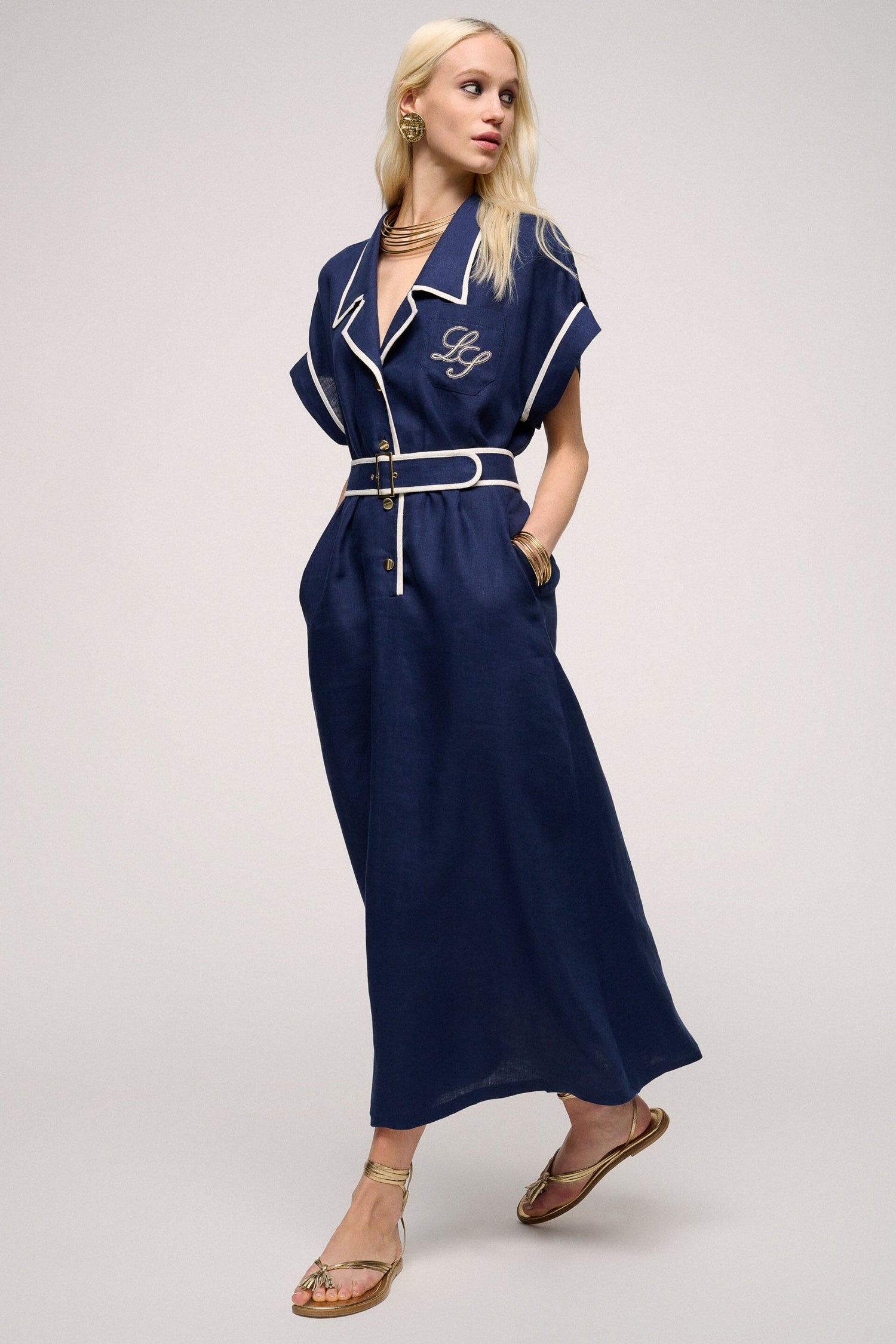 Parente Embroidered Shirt Dress_PARENTE_1222 0202_05