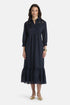 Luisa Spagnoli Blu Women Parisi - Embroidered Tunic Dress SKU: PARISI_1234 Image 05