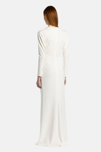 Luisa Spagnoli_Patri - Slit Dress - Fashion Show_PATRI_0202_02