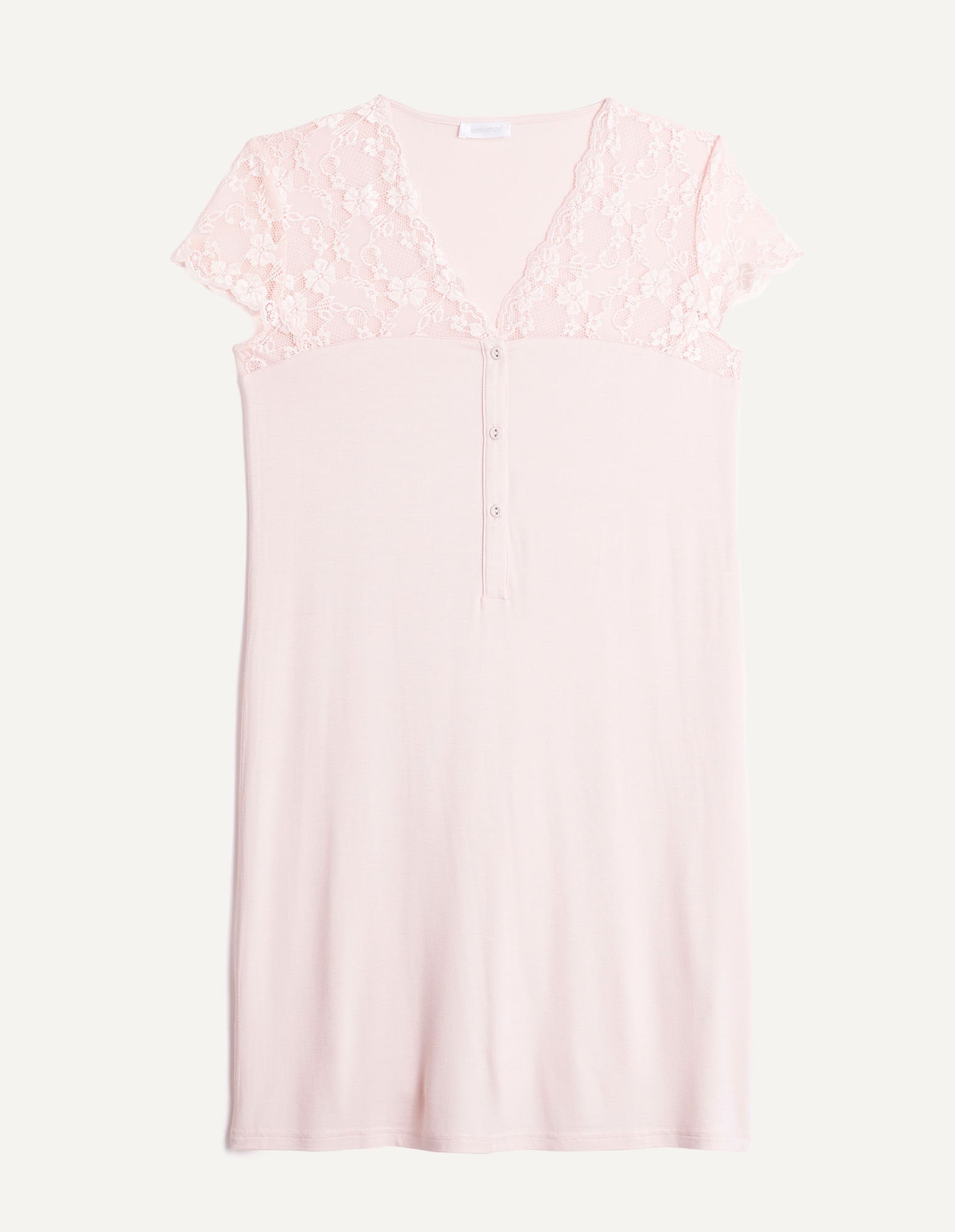 Short Sleeve Nightgown - Primula Color_PCCD173001_087_05