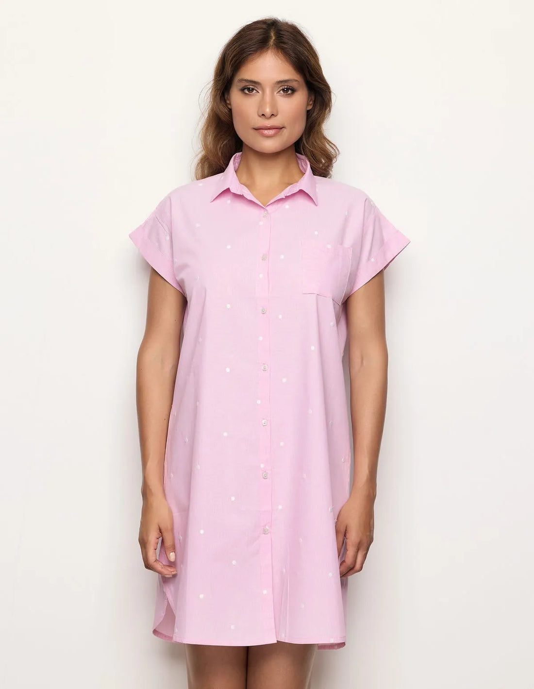 Yamamay_Stripes_Polka-Dot Viscose Nightdress Ð Daily Pajamas_PCCD183002_171_02