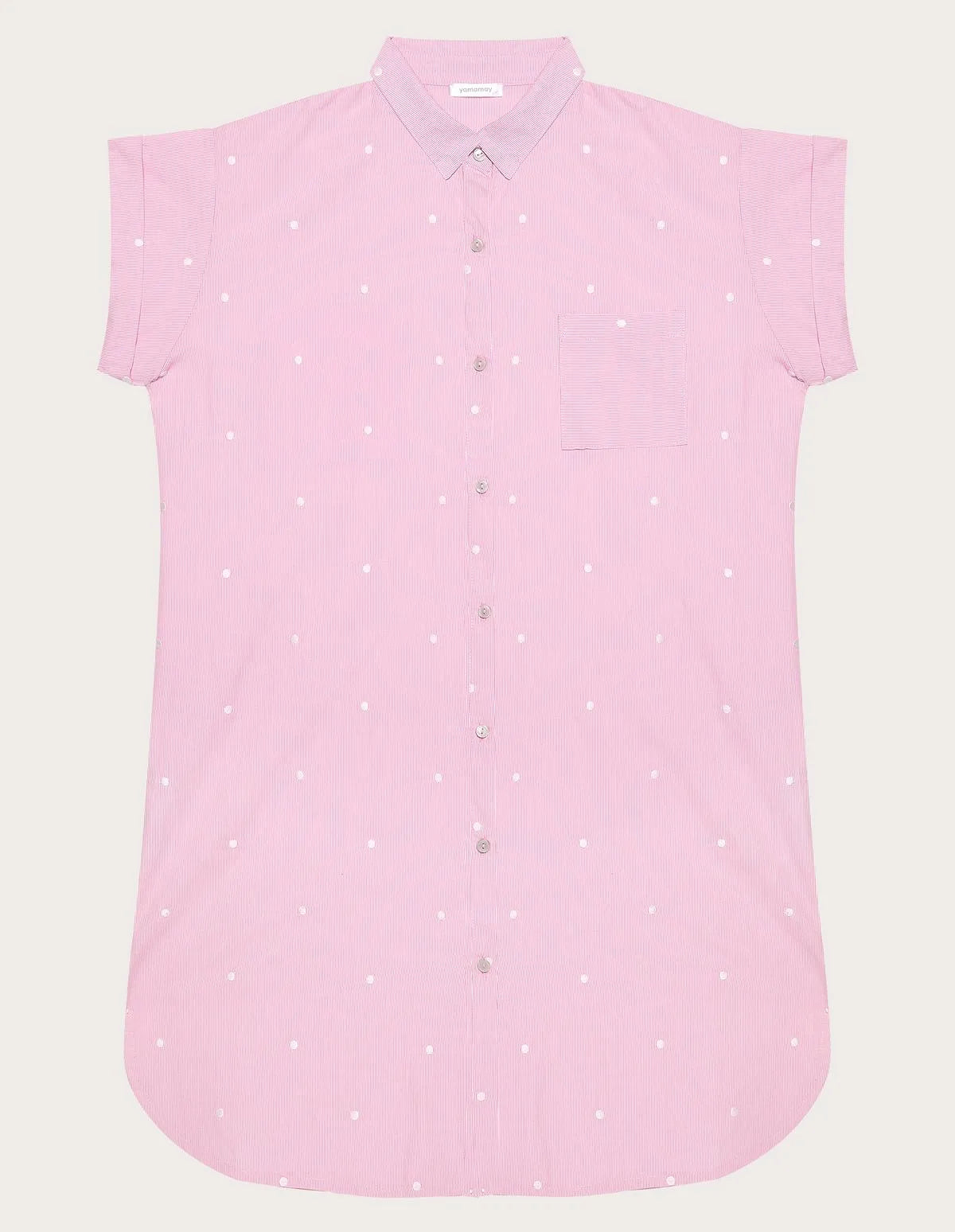 Yamamay_Stripes_Polka-Dot Viscose Nightdress Ð Daily Pajamas_PCCD183002_171_05