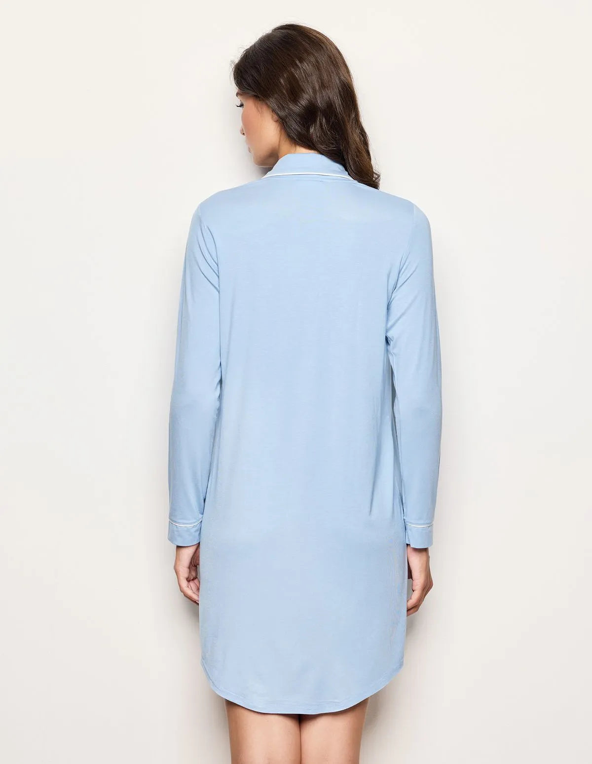 Yamamay_Baby Blue_Buttoned Nightdress with Tencelª Modal Ð Daily Modal_PCCD183003_032_03