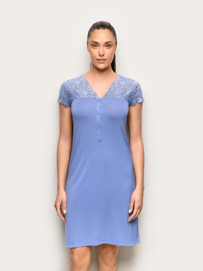 Yamamay_Denim_Short-Sleeved Nightgown - Primula Color_PCCD191001_038_02