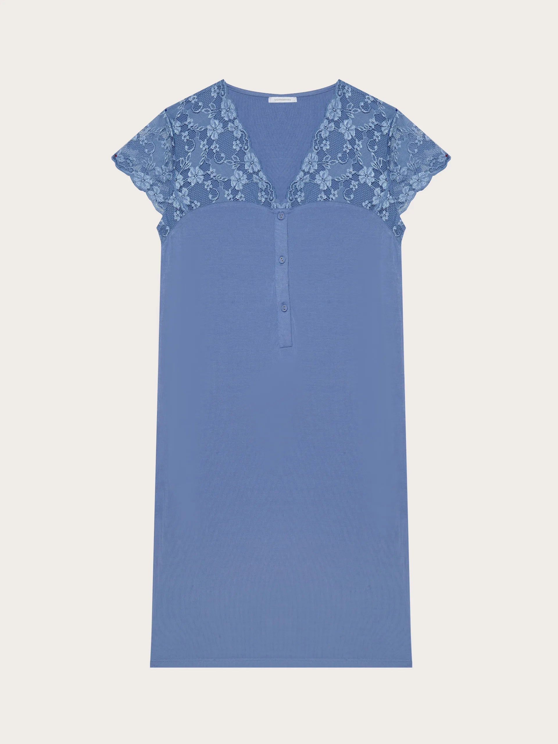 Yamamay_Denim_Short-Sleeved Nightgown - Primula Color_PCCD191001_038_05