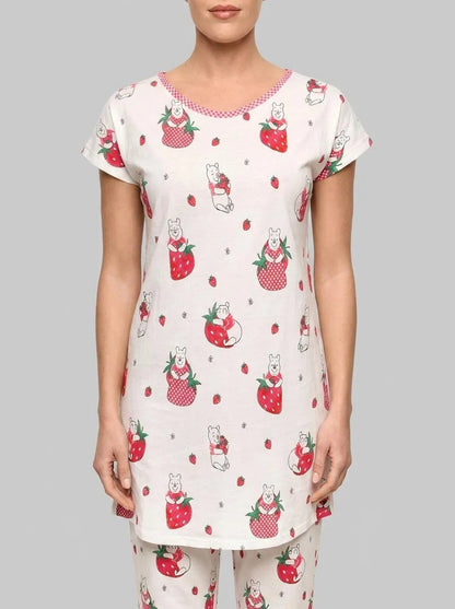 Yamamay_Printed_Short-Sleeve Nightshirt - Winnie The Pooh_PCCD191007_128_00